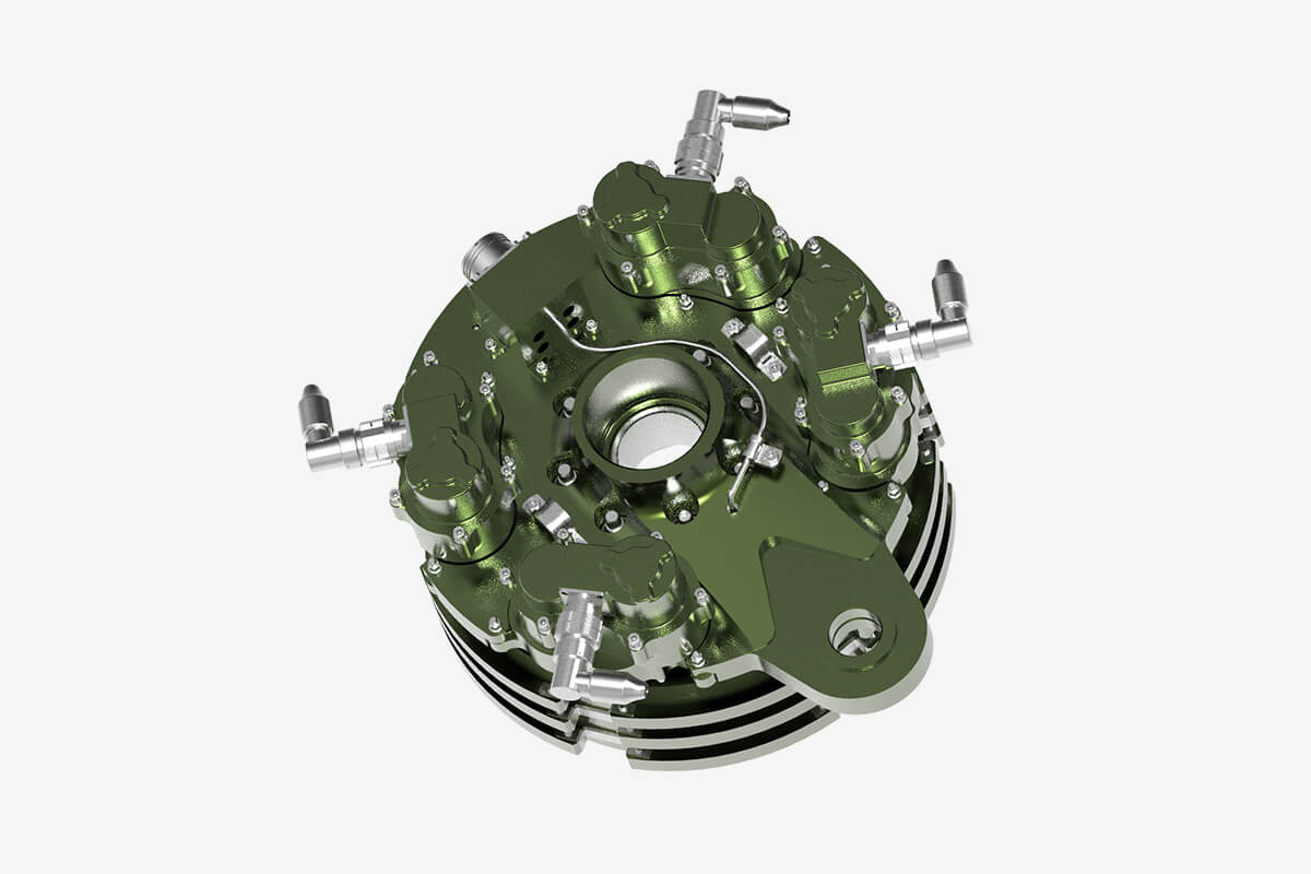 Electric Wheel Brake Assembly